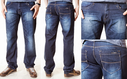 55172 Джинсы муж большие размеры